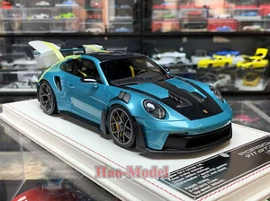 DG 1:18 Porsche 911 GT3 RS Weissach Package Resin Diecast Model Car Display Gift - Foto 1 di 9
