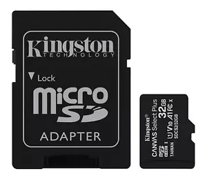 Kingston Pre Formatted Fat 32 Micro SD Memory Card FAT32 Format 32GB to 512GB - Picture 1 of 144