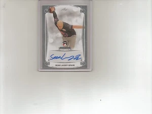 Sean Lavery-Spahr Autographed Silver Premier Edition 2023 Leaf PBA Card #BA-SLS - Picture 1 of 2