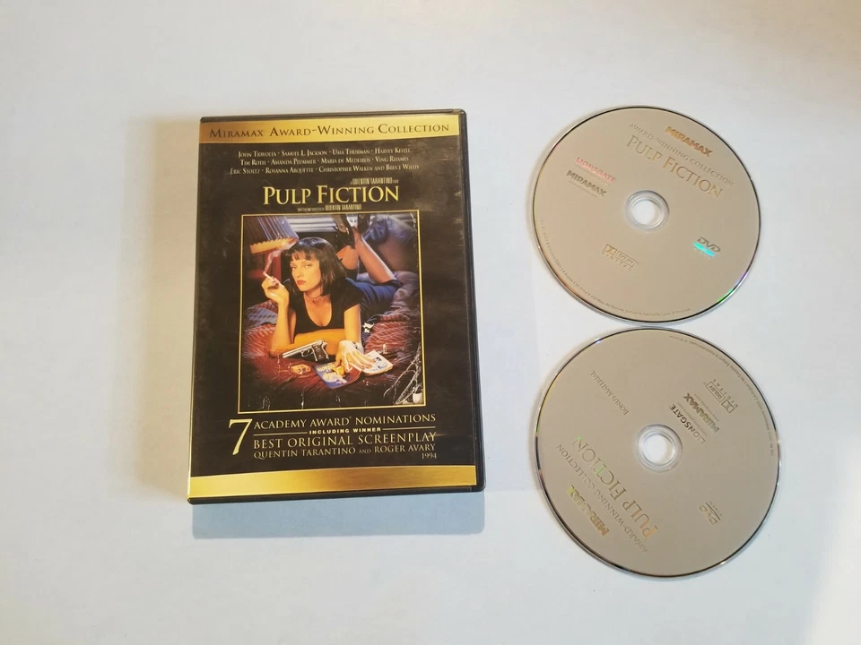 Pulp Fiction (DVD, 2011, 2 Disc Set) - Image 1 of 1