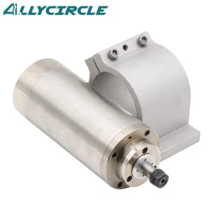 1.5KW Water Cooling Spindle 400HZ 6A AC220V 24000RPM+80MM Spindle Clamp - Picture 1 of 6
