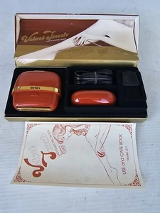 New, VINTAGE CALOR LADIES ELECTRIC RAZOR VELVET TOUCH Made in FRANCE - Picture 1 of 16
