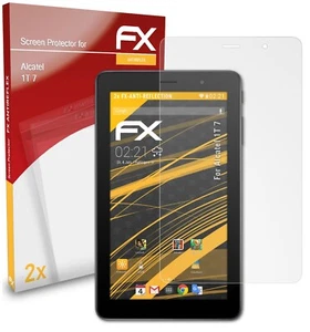atFoliX 2x Screen Protection Film for Alcatel 1T 7 matt&shockproof - Afbeelding 1 van 8