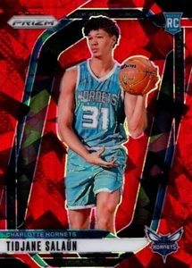 2024-25 Panini Prizm - Tidjane Salaun #262 Red Ice Prizm (RC) - Bild 1 von 2