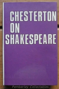 Rare Book Chesterton on Shakespeare - Bild 1 von 9