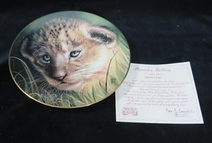 Princeton Gallery Sammlerteller - Jungtiere von Raubkatzen - Löwenjunges 1991 - Bild 1 von 6