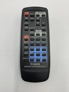 Canon WL-D77 Remote Control Clean Tested WLD77 Wireless Camcorder Controller  #M - Picture 1 of 4