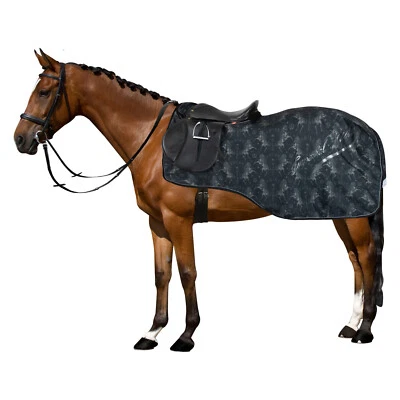 Imperial Riding Nierendecke 600D Innenseite Fleece Farbe: Black/Rocky Horse - Bild 1 von 4