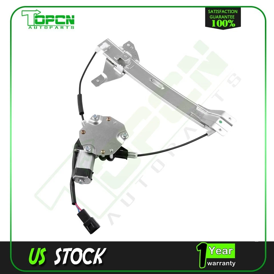 Se adapta a Chevy Impala 2006-13 regulador de ventana eléctrica con motor lado del pasajero trasero Foto 1 de 4