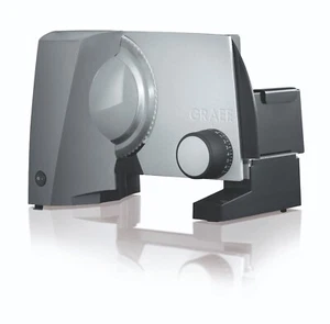 GRAEF Allesschneider G 59 + Glattes Edelstahlmesser, 170W, Metall, kompakt - Bild 1 von 6