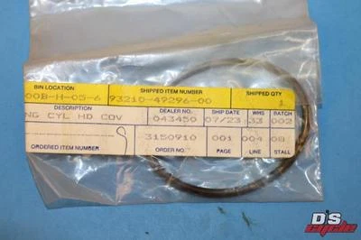 NOS YAMAHA TT500 XT500 SR500 1976-1980 O-RING PART# 93210-49296-00  - Image 1 of 4