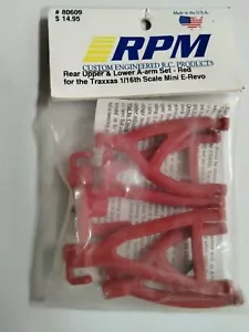 Rear Upper/Lower A-Arms, Red (Revo) RPM80609 - Picture 1 of 1