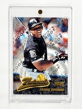 ARTIST PROOF FOIL PARALLEL 1996 Pinnacle Starburst 62 Frank Thomas The Naturals
