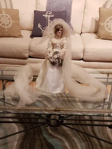 danbury mint princess diana wedding doll - Picture 1 of 4