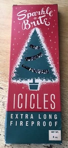 Sparkle Brite Icicles Extra Long Fireproof 4 Oz. Christmas Decoration 1940s-50s - Picture 1 of 4