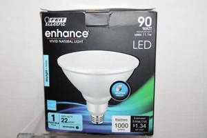 Feit Electric 90w LED 1000 Lumens Daylight PAR38 Flood Light Bulb Weather Proof - Picture 1 of 4