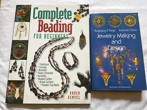 2 - JEWELRY MAKING AND DESIGN PAPERBACK BOOKS - Picture 1 of 1