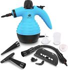 Multipurpose Portable Upholstery Steamer with Safety Lock and 9 Accessory Kit
