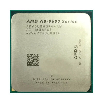 AMD A8-9600 A8-series Quad-core 3.1 GHz AD9600AGM44AB Socket AM4 CPU Processor - Image 1 of 4