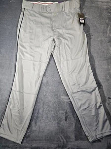Rawlings Mens 2 XL Large Baseball Uniform Pants Gray New Semi-Relaxed - Picture 1 of 5