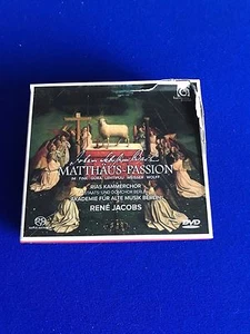 NEW Johann Sebastian Bach - Bach: Matthäus-Passion (2017) 2 CD DVD Book Dam box - Picture 1 of 3