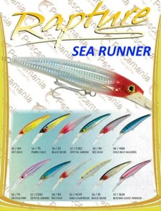 artificielle hard bait Rapture SEA RUNNER 140mm 44.0gr - Photo 1/3