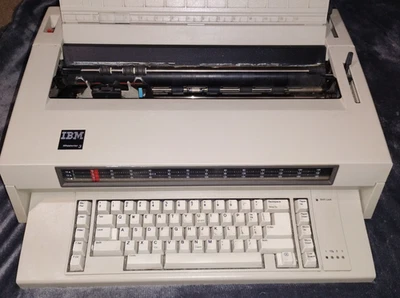 Vintage IBM Lexmark Wheelwriter 3 Electric Typewriter Not Ribbon Tested - READ! - Image 1 of 4
