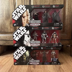 Konvolut 3 Star Wars 30th Anniversary Evolutions Actionfiguren NEU - Bild 1 von 9