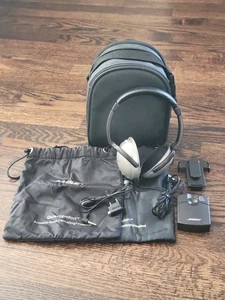 Auriculares con cancelación de ruido acústico Bose QC-1 QuietComfort con accesorios - LEER - Imagen 1 de 16