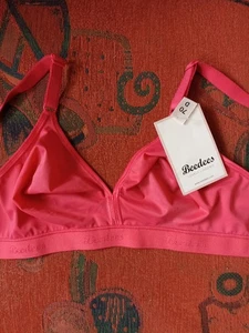 hauchzarter Beedees bh ohne bügel 70 D pink mit Etikett - Bild 1 von 6