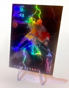 KOBE BRYANT MICHAEL JORDAN FLEER ULTRA REFRACTOR CARD - Picture 1 of 2