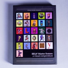 SEGA Master System: A Visual Compendium Bitmap Books with Slipcase & 3d Glasses