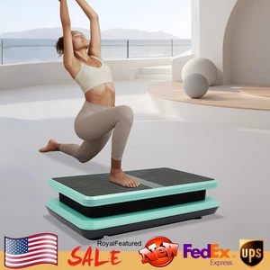 Vibration Plate Exercise Machine for Women & Men Whole Body Weight Loss USA - Picture 1 of 24