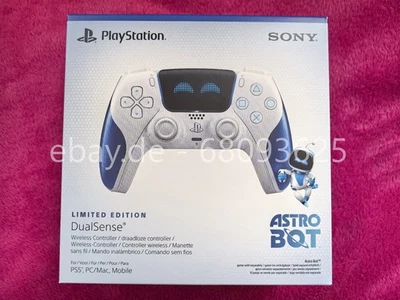 Sony Astro BOT Joyful Limited Edition DualSense Wireless Controller PS5 NEW CIB - Image 1 of 2