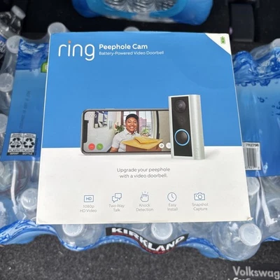 Ring Door View Peephole Camera and Doorbell - Battery Operated - Image 1 of 4