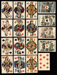 Belgische Spielkarten cartes a jouer playing cards Belgique Biermans Turnhout - Picture 1 of 2