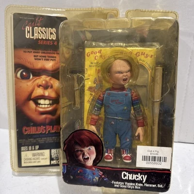 NECA Reel Toys Cult Classics Child's Play 3 Chucky Series 4 Figure 🔥 NEW 🔥 - Image 1 of 4