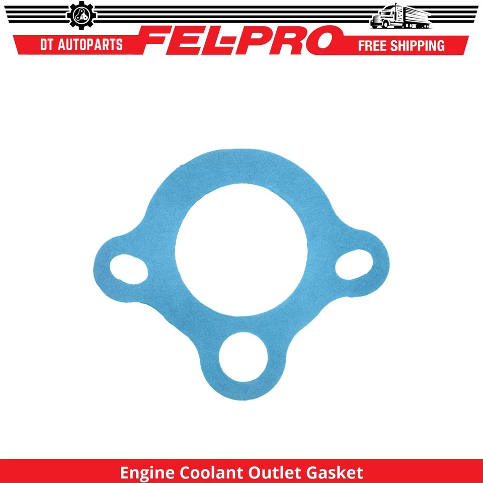 For 1979-1984 Cadillac DeVille 5.7L V8 Engine Coolant Outlet Gasket Fel-Pro 1980 - Image 1 of 1