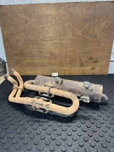 08 Yamaha Rhino 700 Oem Full Exhaust Muffler Header  - Picture 1 of 13
