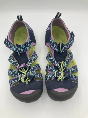 Sandalias Keen Seacamp CNX Negro Iris/Africano Violeta Verde Púrpura Talla 6 Foto 1 de 3