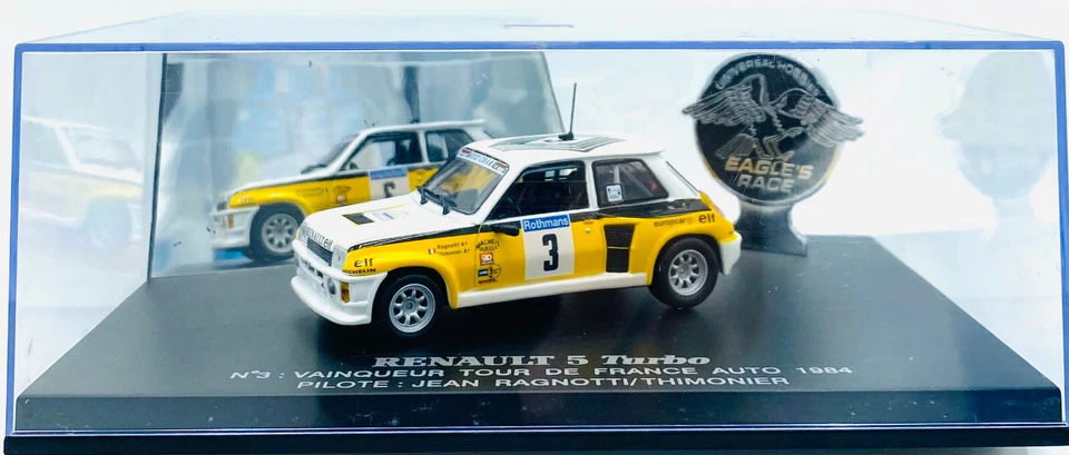 EBOND Renault 5 Turbo n°3 - Vainqueur Tour De France Auto 1984 - 1:43 - 0356 - Immagine 1 di 1