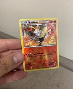 Pokemon TCG - Braixen 26/162 Reverse Holo - XY Breakthrough - Card - Picture 1 of 4