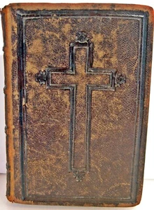 GESANGBUCH-GEBETBUCH-BIBEL-KIRCHLICHE BÜCHER VON 1846 FRANZÖSISCHES BUCH  - Bild 1 von 8