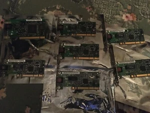 7 x Intel 10/100 PCI Network Cards - Picture 1 of 7