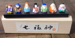Japanese Ornament Of The Seven Lucky Gods - Picture 1 of 7