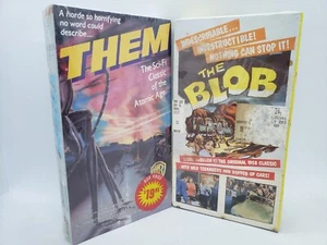 50er Sci-Fi VHS Set: 2 klassische Sci-Fi Filme zusammen! Brandneu werkseitig versiegelt! - Bild 1 von 3