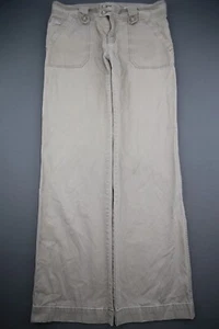 Vintage 2004 Old Navy Thin Cord Corduroy Pants Low Waist Stretch Size 6 (30x30) - Picture 1 of 10