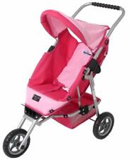 Just Like Mum Mini Marathon Doll Stroller (Hot Pink/Pink) - Valco Baby