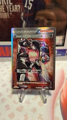 2016 Team Rocket's Handiwork 124/124 XY Fates Collide Full Art Pokemon Card - Image 1 of 2