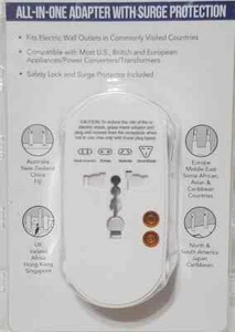 American Tour D74PL All-In-One Adapter Plug (LOC PEG 3-LP) - Picture 1 of 3